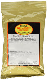 Old Plantation maple-flavored breakfast sausage pack ready to season large batches