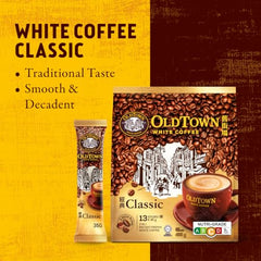 Old Town classic white coffee cup and mug ready for a cozy daily ritual.