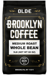 OLDE BROOKLYN COFFEE bag-front 5 lb bulk for everyday brews