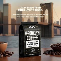 OLDE BROOKLYN COFFEE fresh NYC roast to preserve flavor