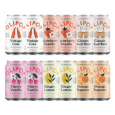 OLIPOP sampler 6-flavor pack front view for flavor exploration