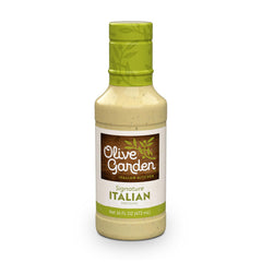 Olive Garden Subway Roasted Garlic Aioli bottle front; great for marinades.