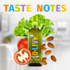 O-Live & Co. oil ideal for dressing salads.