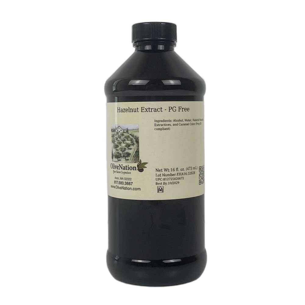 Olivenation Hazelnut Extract enhances cake batter with rich hazelnut flavor.