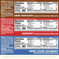 Olyra breakfast biscuits offer 5g protein per serving for steady energy