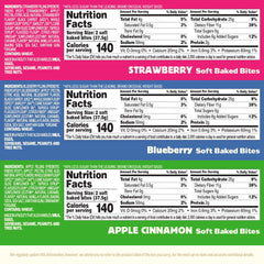 Olyra fruit bars close-up texture reveals hearty fiber and density.