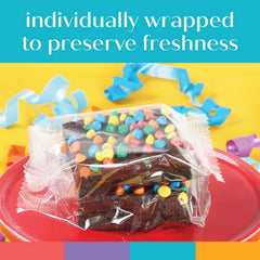 OMCookie nut-free brownies provide a safe indulgence for gatherings.