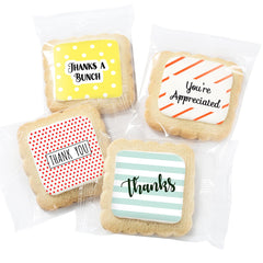 OMCookie Thank You Cookies 24 Pack individually wrapped for freshness and easy gifting.