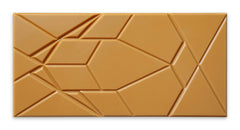 OmNom Reykjavik chocolate bar packaging signals artisanal craft and premium ingredients, ideal for gifting.