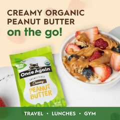 Once Again Organic Peanut Butter Packets single-serve packets ideal for lunches.