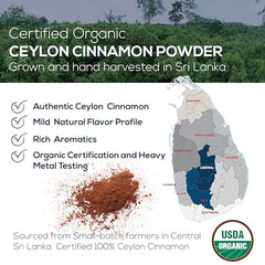 Closeup of One Farm by WAAYB cinnamon aroma, promising warm, mildly sweet notes.