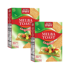 Only Kosher Candy Melba Toast Original Pack—crisp, fresh, individually wrapped for on-the-go snacking.