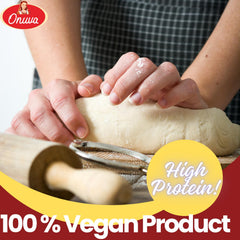 Onuva Vital Wheat Gluten in bread dough promoting rise and structure.