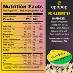 OPOPOP pop cups with a microwave popping bowl enable easy, fast prep.