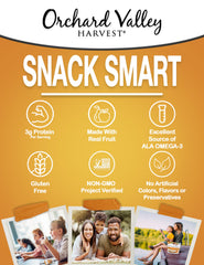 Orchard Valley Harvest Omega-3 Mix pistachios: naturally salty bite for active days.