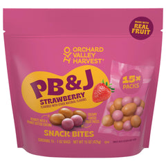 Orchard Valley Harvest peanut butter coated peanuts for a crunchy, protein-packed snack on the go