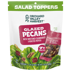 Orchard Valley Harvest glazed pecans add crunchy salad topping