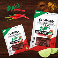 Tillamook Country Smoker Oregon smoked beef jerky batch quality showing craftsmanship
