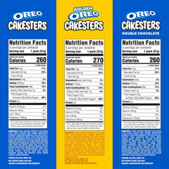 OREO Cakesters Golden Creme: two soft-golden cakes, ideal lunchbox treat