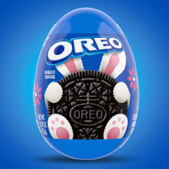 Oreo creme filling closeup emphasizes classic flavor and texture.