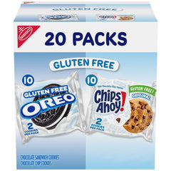 OREO gluten-free chocolate sandwich cookies two-pack, perfect with milk