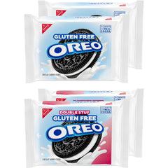 OREO Gluten Free Original Cookies in a resealable pack for fresh snacking.
