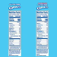 OREO Gluten Free Original cookies with creamy creme and a classic bite.