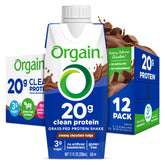 Orgain Clean Protein Shake with grass-fed milk protein for a quick breakfast option