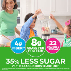 Orgain gluten-free Kids Protein Shake mix ideal for busy families