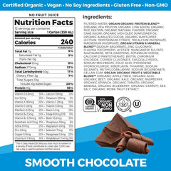 Orgain Vanilla Bean vegan shake bottle showing on-the-go nutrition.