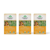 ORGANIC INDIA Calming Tulsi Ashwagandha tea bags for a soothing ritual