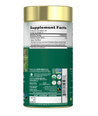 Organic India Tulsi Original steeping cup for a soothing tea moment.