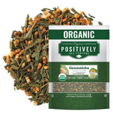 Organic Positively Genmaicha loose leaf bulk pack for easy home brewing