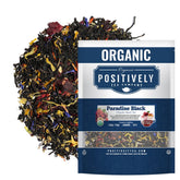 Organic Positively Tea Paradise Black Tea leaves ready for infusion
