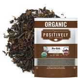 Organic Positively Tea Pu-Erh loose leaf 1lb for rich infusions.