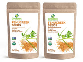 Organic Spice Resource fenugreek seeds pack ready for pantry use and bold curry flavor.