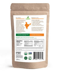 Organic Spice Resource turmeric powder in a bowl highlighting vibrant color and texture