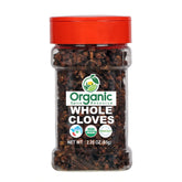 Organic Spice Resource whole cloves bottle for easy everyday cooking.