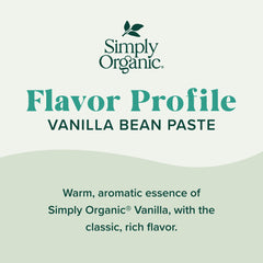 Organic vanilla beans and paste ingredients from Simply Organic reflect quality.