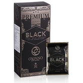 ORGANO Gourmet Black Coffee box and sachets for quick, flavorful mornings.