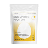 ORGFUN egg white powder 8oz packaging highlighting freshness and USA origin