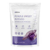 ORGFUN Purple Sweet Potato Powder packaging front with vibrant purple hue for colorful dishes.