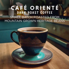 Oriente Cuban Aroma Coffee Pods evoke Cuban-inspired aroma for quick daily brews.