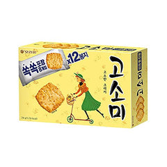 Orion Gosomi cracker 12-pack display in retail setting