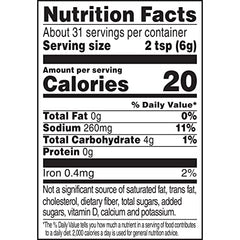 Ortega 40% less sodium spice blend highlights authentic flavor