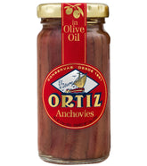 Ortiz anchovies in olive oil with firm, butter-like fillets, ideal on crostini.