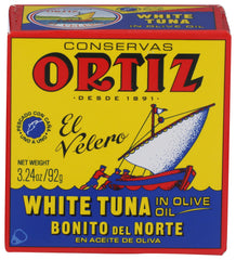 Ortiz Bonito Del Norte tuna in oil can, premium protein for quick meals
