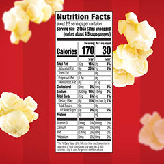 Orville Redenbacher's Butter Popcorn in microwave, fast popcorn in minutes.