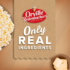 Orville Redenbacher's Naturals Simply Salted serving-sized bag perfect for sharing during movie night.