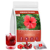 Oryvox hibiscus tea bags pack, caffeine-free and ready for daily tea sessions